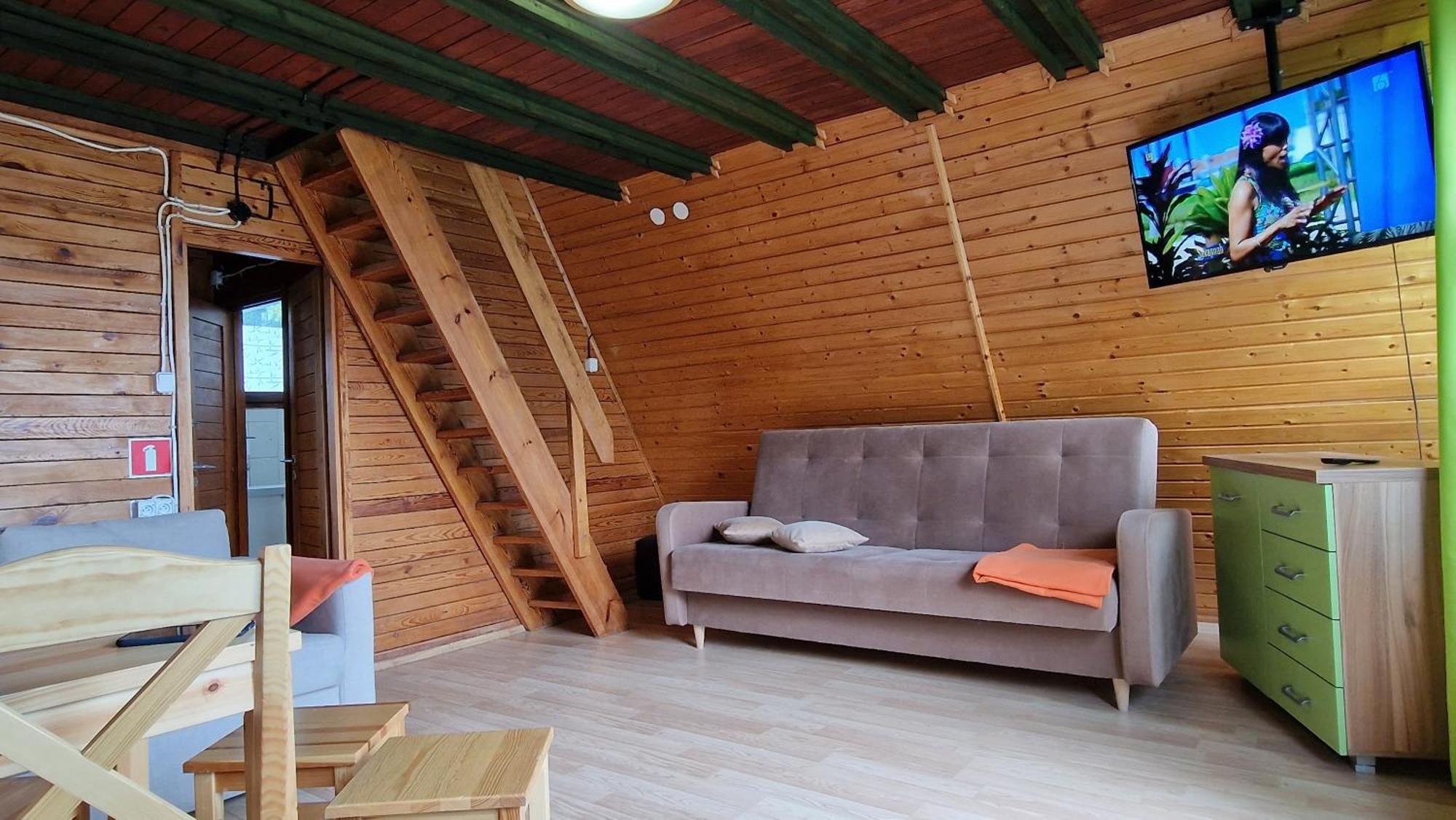 Domki Pod Lasem Blisko Morza Sztutowo Bagian luar foto
